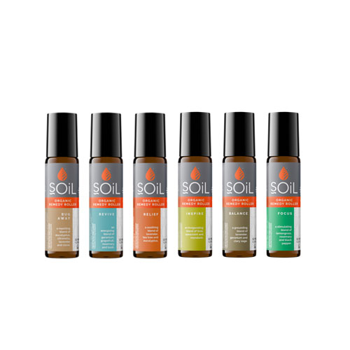 SOiL Organic Aromatherapy-Remedy-Rollers